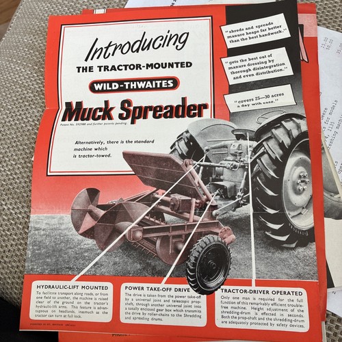 Wild thwaites tractor mounted - wild-thwaites,
