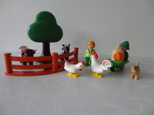 Playmobil 123 farmer wife - playmobil, &