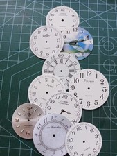 10 Pocket Watch Faces Lot 5