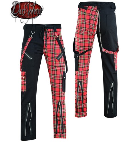 Dark wear red - dark, tartan