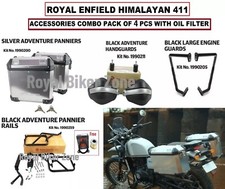 Royal Enfield Silver Panniers