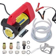 12V ELECTRIC DIESEL FUEL TRANSFER PUMP OIL DISPENSER 45L/MIN FUEL EXTRACTOR 260W