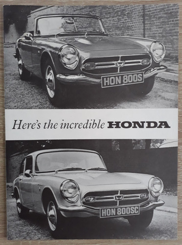 Honda s800 coupe convertible - s800,