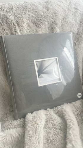 Grey photo album large - album, size