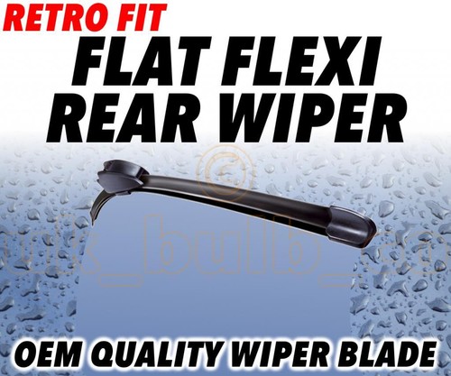 Rear flat wiper blade for - flat,