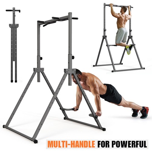 Power tower dip station - power, pull