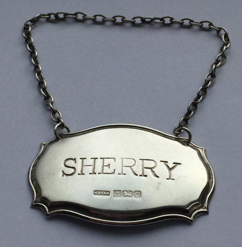 Vintage sherry decanter bottle - vintage,