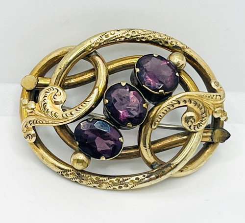 Antique victorian pinchbeck - victorian,