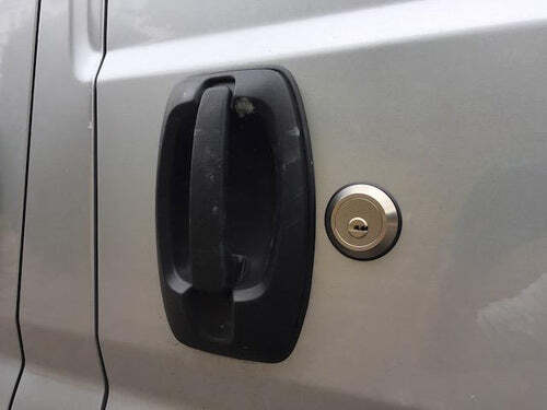 Van security slamlocks - van,