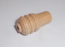 1 x Large Wooden Ridged Cord
