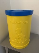 1977 Vintage FISHER-PRICE Toy Shape Sorter with Blocks