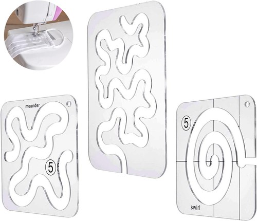 3pcs quilting template - quilting, acrylic