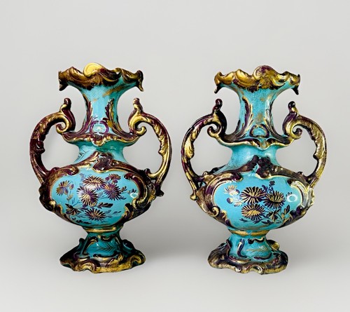 Antique pair turquoise - pair,