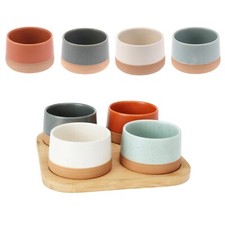 Tapas Dishes Stoneware Olive Bowls Snacks Nibbles Starter Dip Serving Bowl Tray