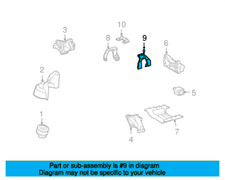 Mercedes-Benz M275 V12 engine series Left Engine Mount Support Bracket
