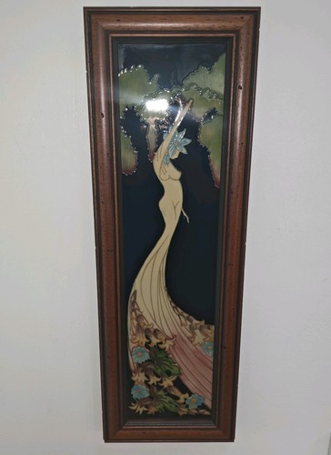 Moorcroft pottery nymph wall - moorcroft,