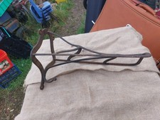 Antique Iron Side Saddle Wall