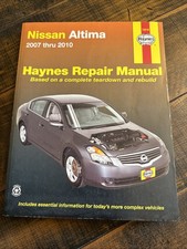 ALTIMA NISSAN SHOP MANUAL SERVICE REPAIR BOOK HAYNES 72016