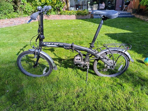 Carrera intercity folding bike - intercity,