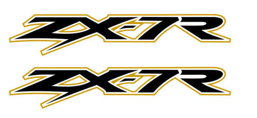 Zx7r fairing decals - zx-7r,