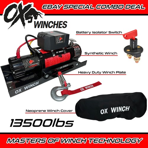 Electric winch combo deal - ox,