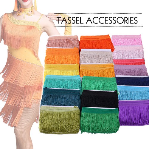 Tassel fringe trim 15cm - tassel, 15cm/6''