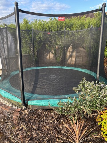 Berg 12ft ground trampoline - ground,