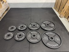 100kg Cast Iron Olympic Weight