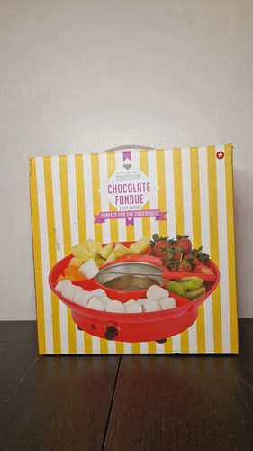 Chocolate fondue set with - set,