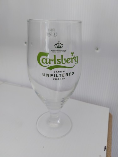 Carlsberg pint glass - carlsberg,