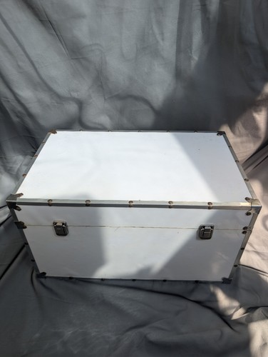 Storage trunk white laminate - white,