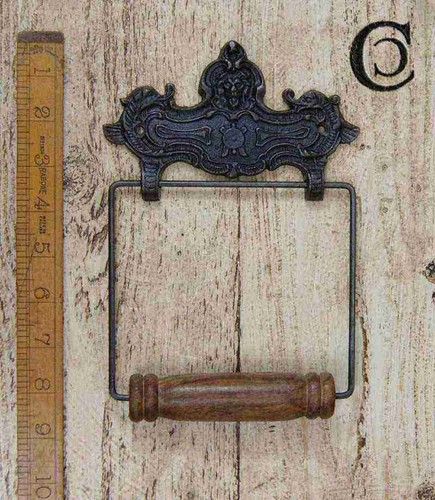Antique iron ornate - lion, face