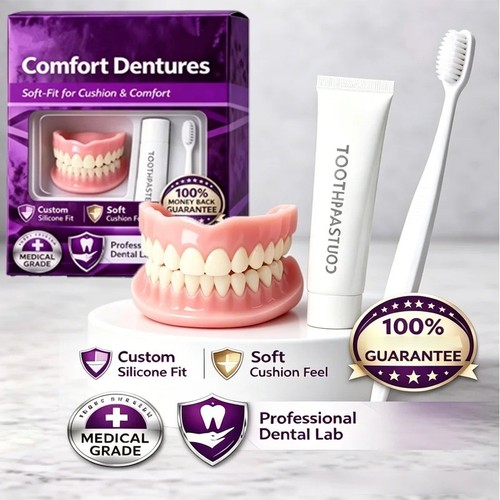 Moldable silicone dentures - moldable,