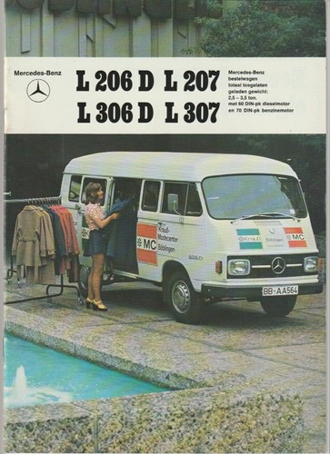 1976 mercedes benz - benz, l206d