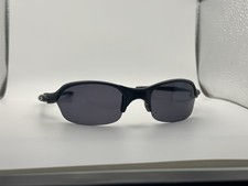 Oakley Romeo 2 Sunglasses  Black Metal Frame, Black Lens