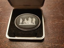 Vintage Wedgwood Black Jasper