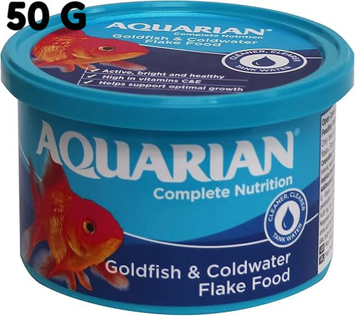 Aquarian goldfish flake - aquarian,