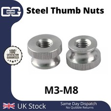 Carbon Steel Knurled Thumb Nut