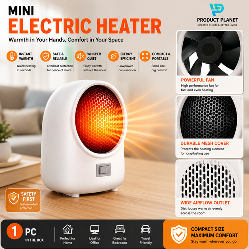 400w white electric heater - 400w,