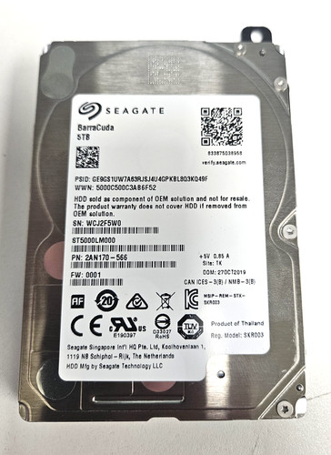 Seagate barracuda 5tb - barracuda, (2.5")