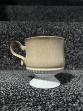 Denby Seville footed Vintage Teacup.... Brown /Cream