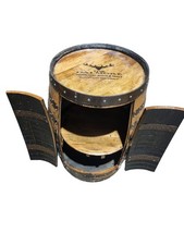 THE DALMORE -  Rustic Bourbon Barrel Cask Handcrafted Drinks Cabinet
