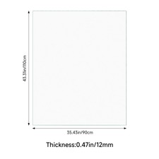12mm Toughened Glass Clear
