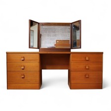 Vintage Teak Stag Dressing