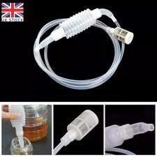 Home Brew Syphon Tube Beer Siphon Filter Syphon Pump Manual Soft Hose  UK