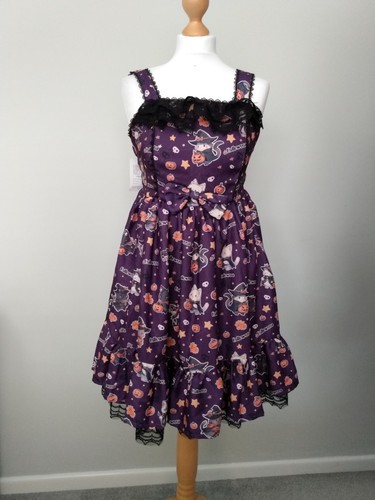 Purple halloween cats - halloween, jsk