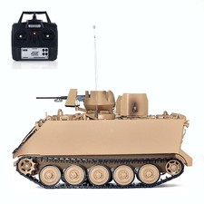 1/16 Tongde Infrared RC Tank M2412-B M113A1 ACAV 360Rotation Smoking Light Sound