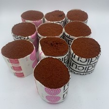 Vintage Readicut Rug Yarn Lot 10 Skeins Brown 75 52% Wool Made in England