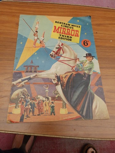 Bertram mills circus mirror - mills,