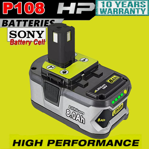 18v 0ah lithium battery - 8.0ah,